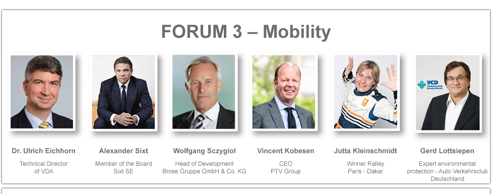 Speakers Forum 3 - Mobility